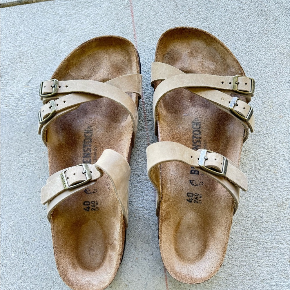 Berkinstock Franca Nubuck Leather